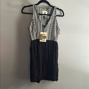 One Teaspoon Black Mini Sundress